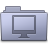 Computer Folder Lavender Icon 48x48 png